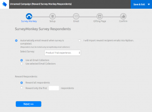 SurveyMonkey Survey Rewards Campaign